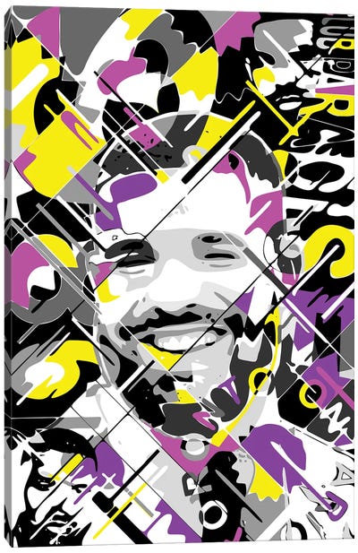 Drake Canvas Art Print - Music Lover