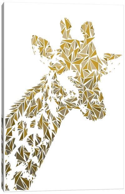 Giraffe Canvas Art Print - Cristian Mielu