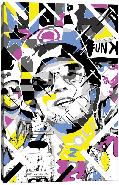 Bruno Canvas Art Print - Music Lover