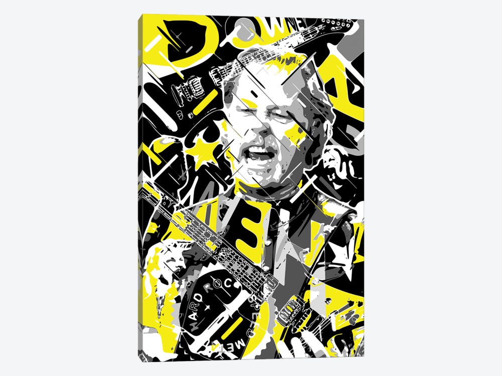 James Hetfield by Cristian Mielu 1-piece Art Print