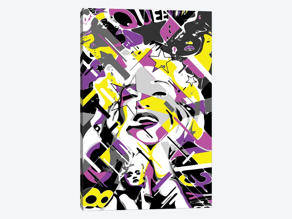 Madonna - Queen Of Pop by Cristian Mielu 1-piece Canvas Art