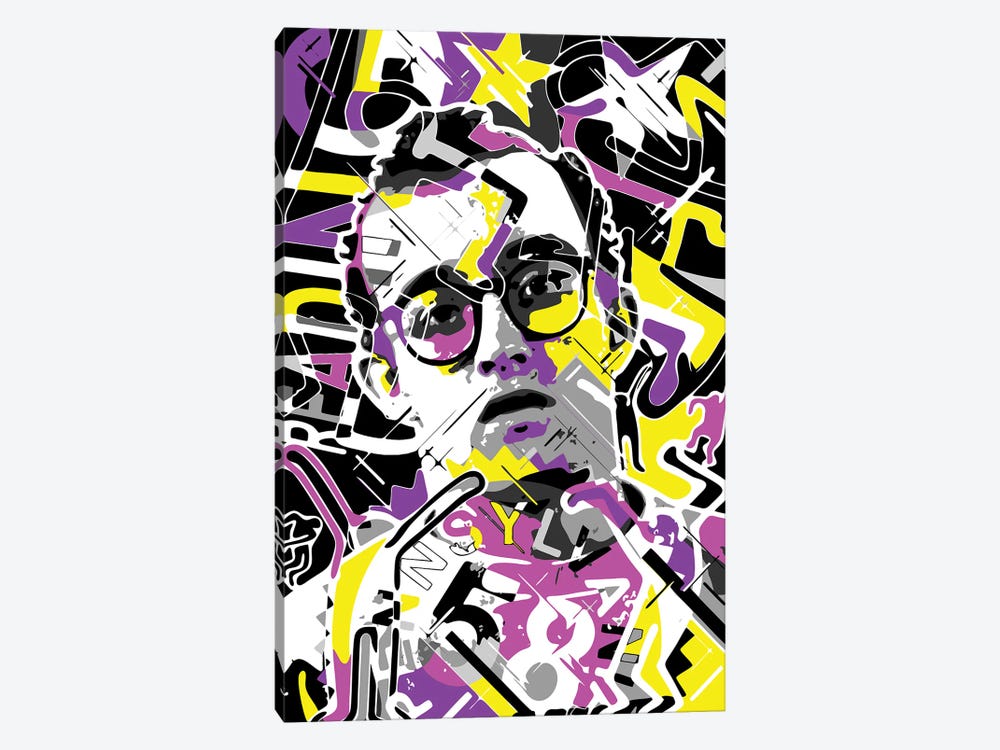 Keith Haring by Cristian Mielu 1-piece Canvas Print