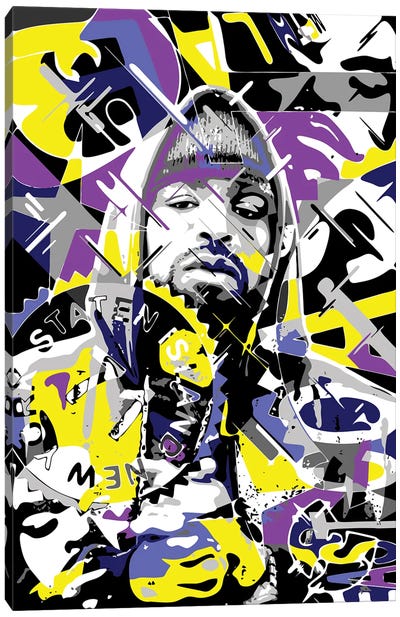 Method Man Canvas Art Print - Wu-Tang Clan
