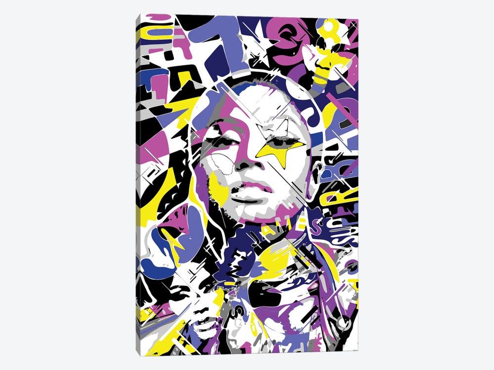 Nicki Minaj by Cristian Mielu 1-piece Canvas Print