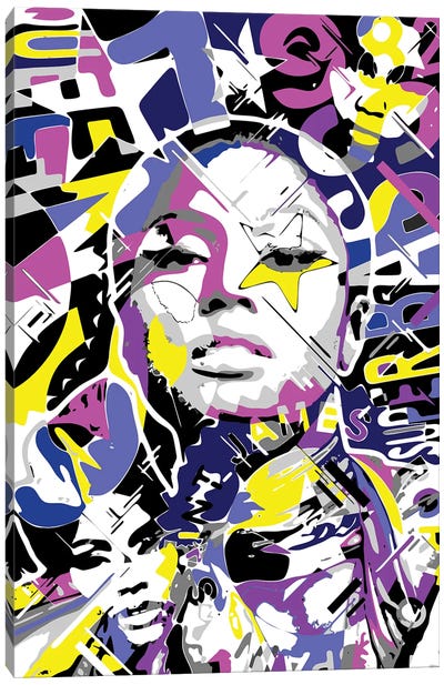 Nicki Minaj Canvas Art Print - Cristian Mielu