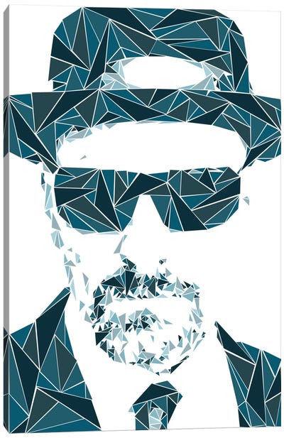Heisenberg I Canvas Art Print - Bryan Cranston