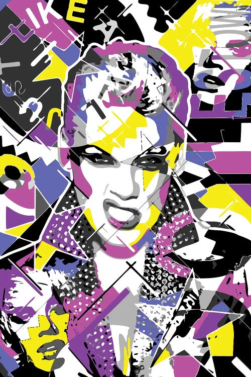 Pink by Cristian Mielu wall art