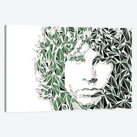 Jim Morrison Canvas Print #MIE37} by Cristian Mielu Canvas Print