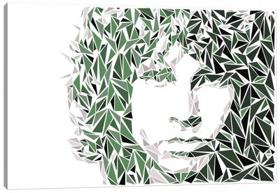 Jim Morrison Canvas Art Print - Cristian Mielu