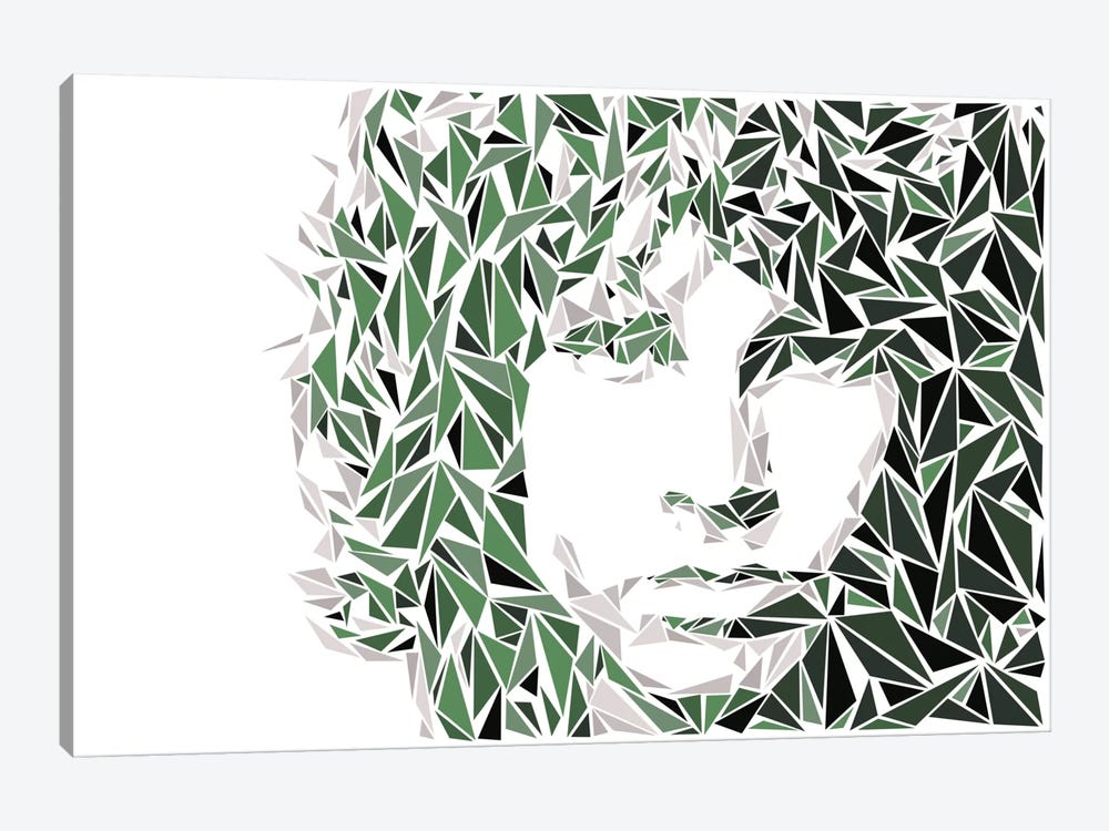 Jim Morrison by Cristian Mielu 1-piece Canvas Artwork