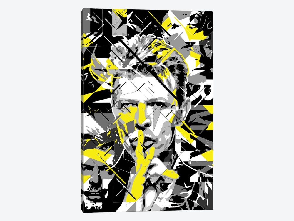 David Bowie by Cristian Mielu 1-piece Canvas Print