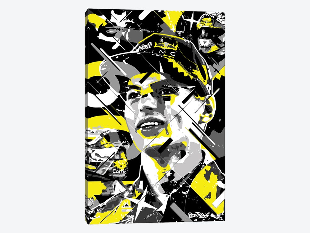Verstappen by Cristian Mielu 1-piece Canvas Print