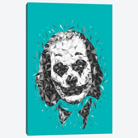 Low Poly Joker Canvas Print #MIE410} by Cristian Mielu Canvas Art Print