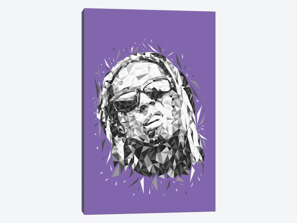 Low Poly Lil Wayne by Cristian Mielu 1-piece Art Print