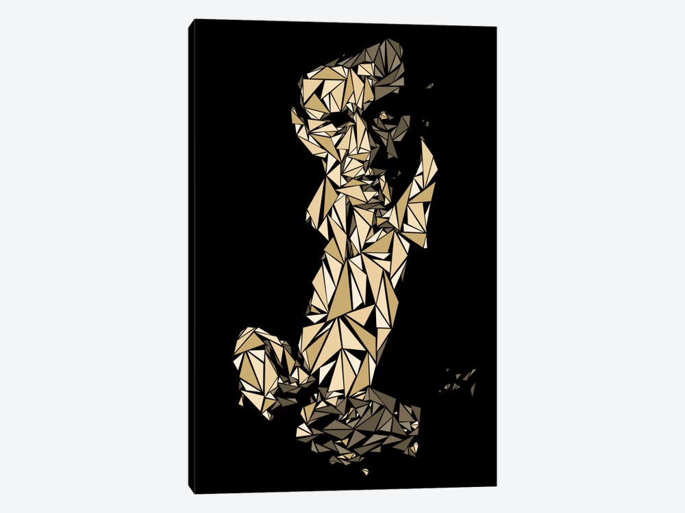 Johnny Cash by Cristian Mielu 1-piece Canvas Artwork