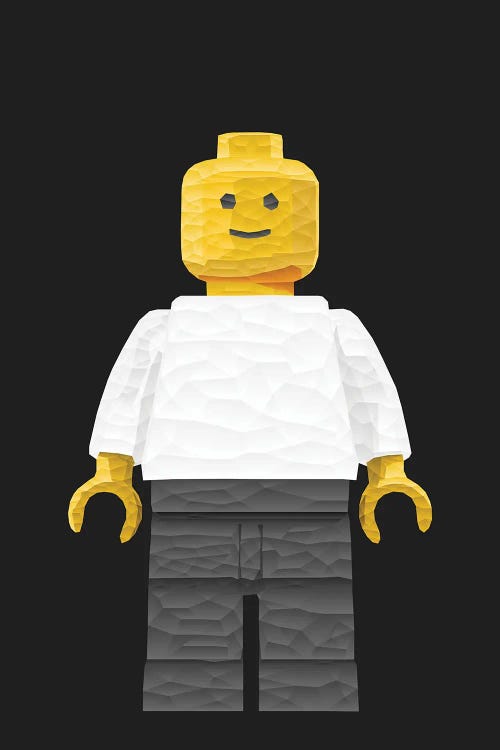 Low Poly Lego Man