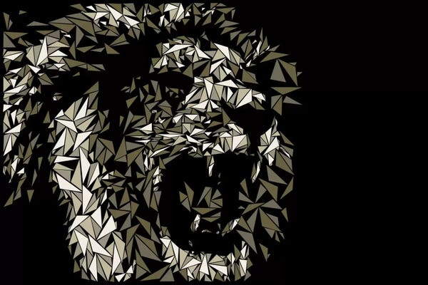 Wild Cats: Lion by Cristian Mielu