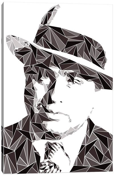 Al Capone I Canvas Art Print - Gangster & Criminal Art