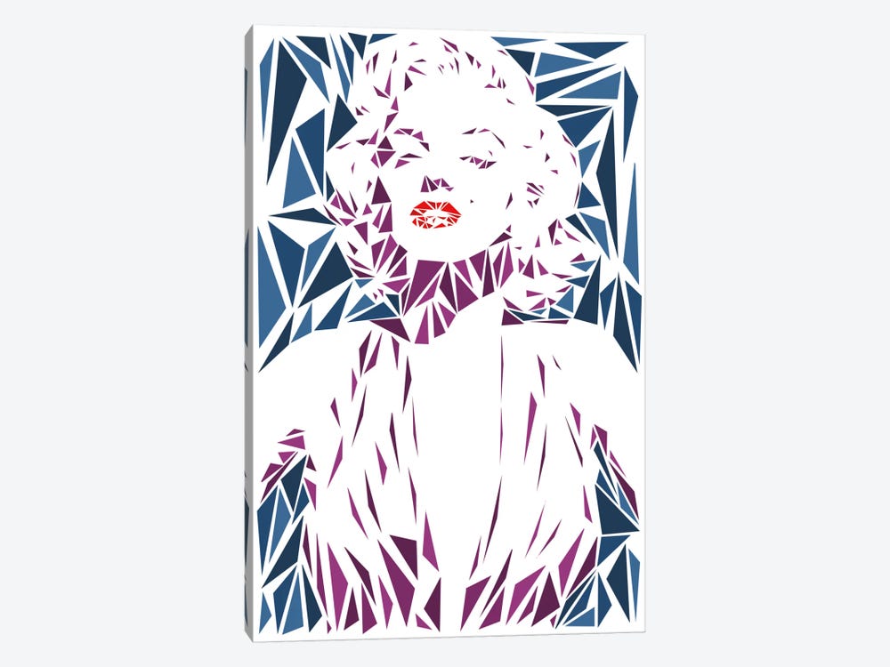 Marilyn Monroe II by Cristian Mielu 1-piece Canvas Wall Art