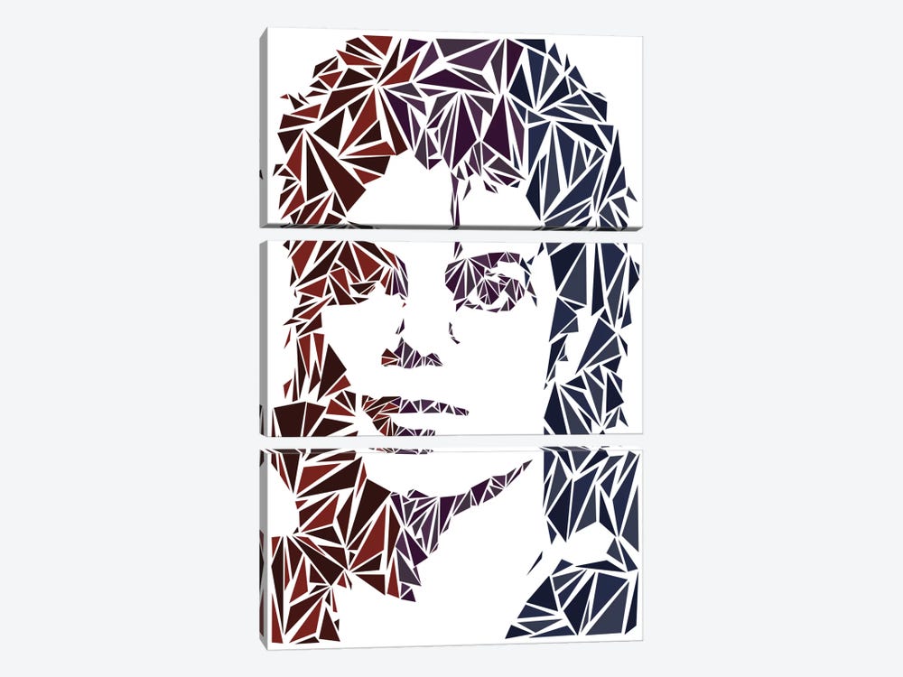 Michael Jackson by Cristian Mielu 3-piece Art Print