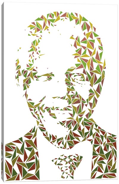 Nelson Mandela Canvas Art Print - Voting Rights Art