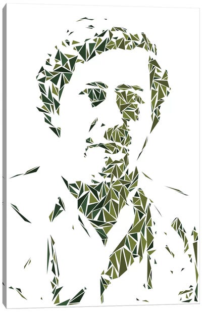 Pablo Escobar Canvas Art Print - Cristian Mielu