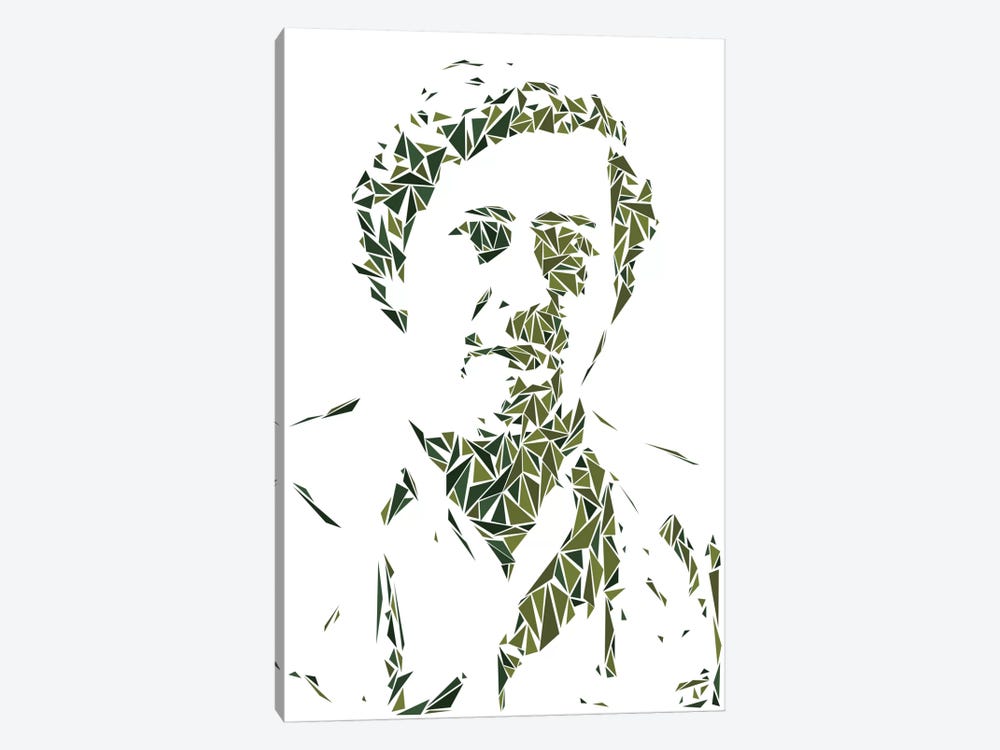Pablo Escobar by Cristian Mielu 1-piece Canvas Print