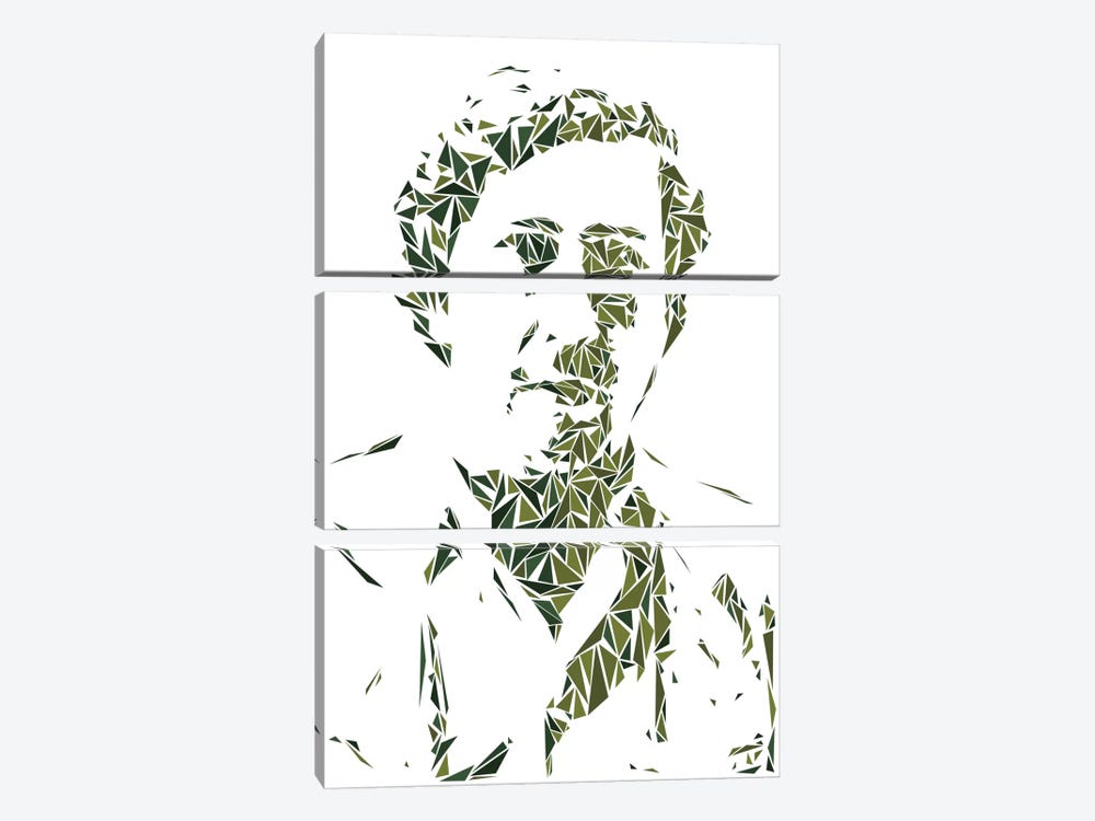 Pablo Escobar by Cristian Mielu 3-piece Art Print