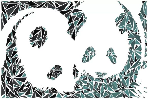 Pandas: Panda Couple by Cristian Mielu