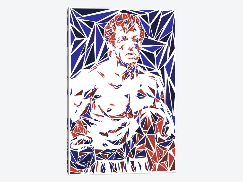 Rocky Balboa by Cristian Mielu 1-piece Canvas Print