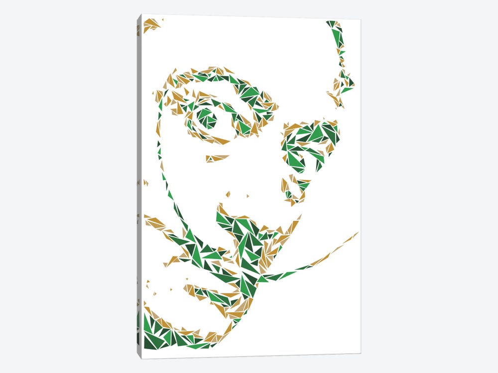 Salvador Dali by Cristian Mielu 1-piece Canvas Art