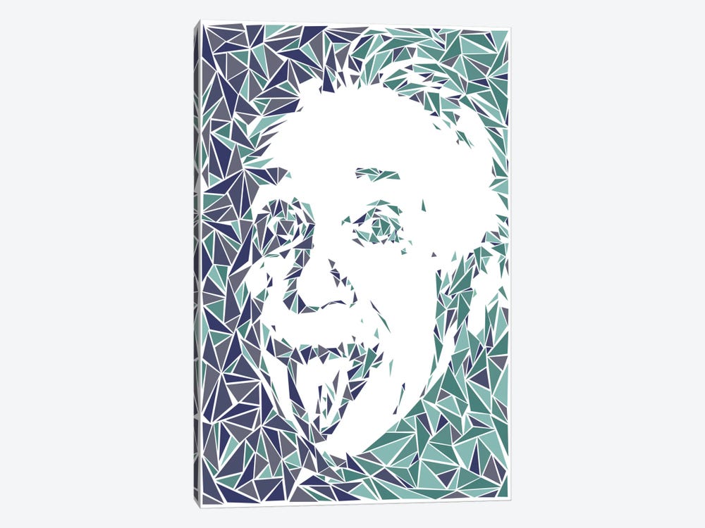 Albert Einstein by Cristian Mielu 1-piece Canvas Print