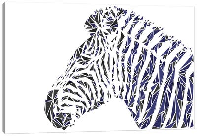 Zebra Canvas Art Print - Cristian Mielu