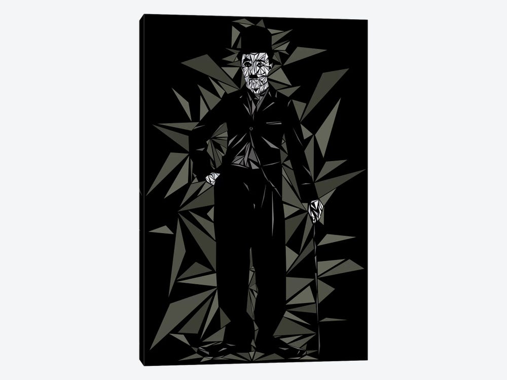 Charlie Chaplin II by Cristian Mielu 1-piece Canvas Art