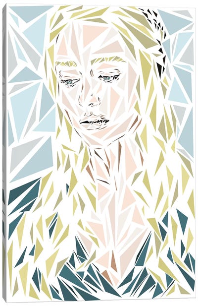 Daenerys Canvas Art Print - Cristian Mielu
