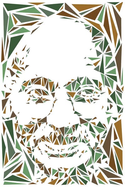 Cristian Mielu: Gandhi by Cristian Mielu