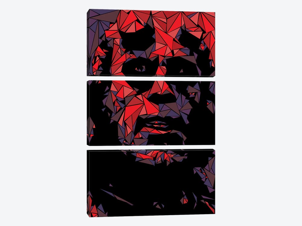 Hellboy by Cristian Mielu 3-piece Canvas Art Print