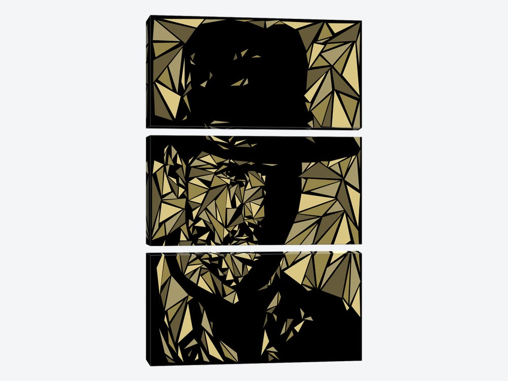 Indiana Jones by Cristian Mielu 3-piece Canvas Art