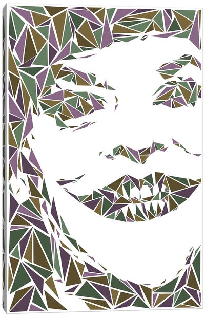 Joker II Canvas Art Print - Cristian Mielu
