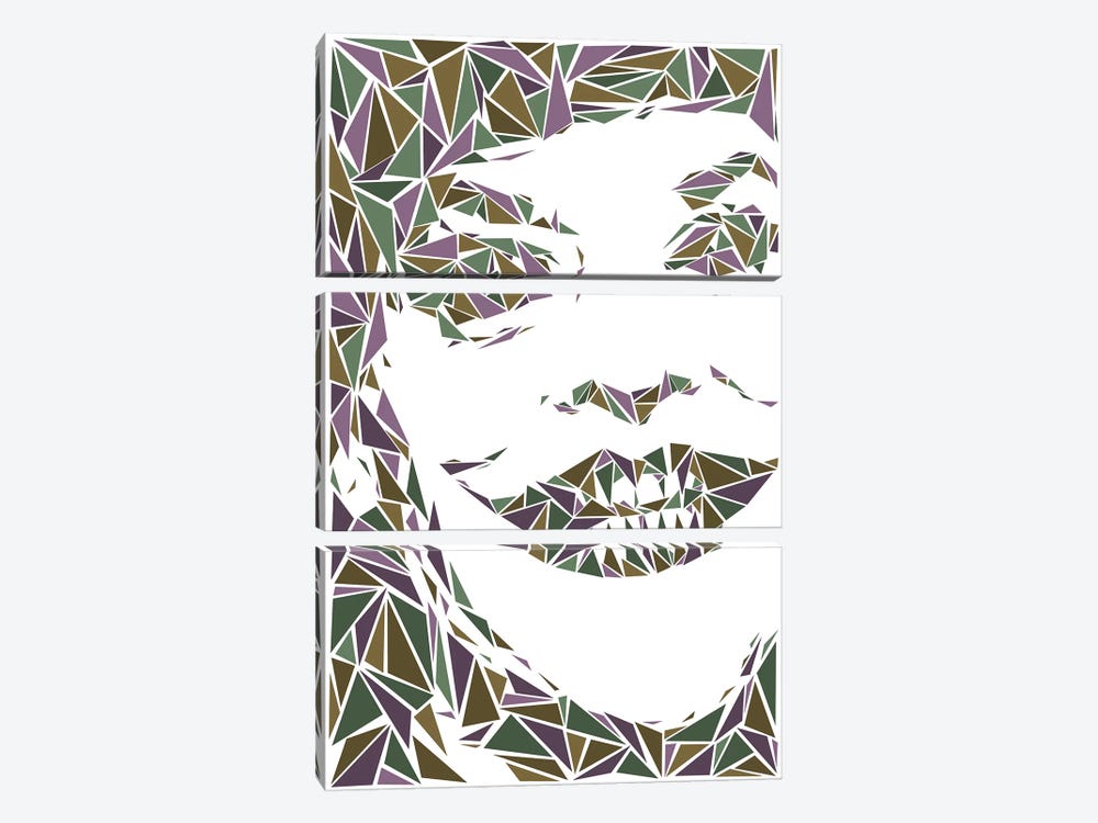 Joker II by Cristian Mielu 3-piece Art Print
