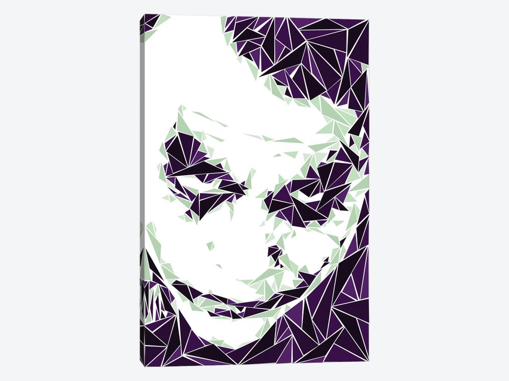 Joker III by Cristian Mielu 1-piece Canvas Wall Art