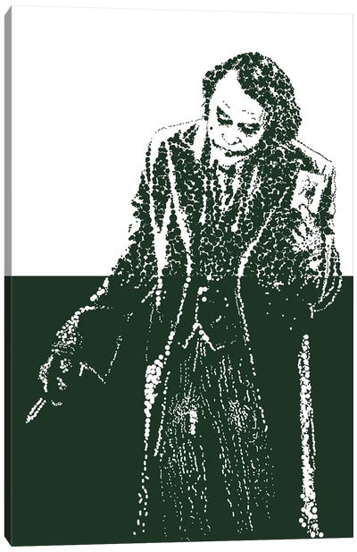 Joker IV Canvas Art Print - Cristian Mielu