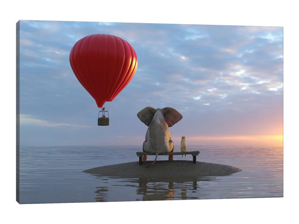  Balloon Dog - Large - Indigo