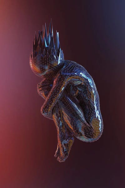 Mike Kiev: Artificial Human Body In Free Fall by Mike Kiev