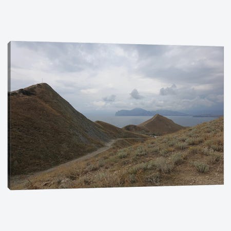 Hilly Landscape By The Sea Canvas Print #MII299} by Mike Kiev Canvas Art Print