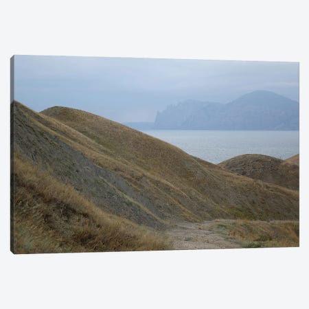Hilly Landscape By The Sea II Canvas Print #MII300} by Mike Kiev Art Print