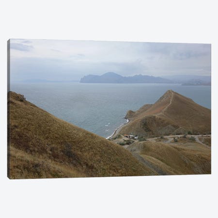 Hilly Landscape By The Sea IV Canvas Print #MII302} by Mike Kiev Canvas Art Print