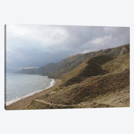 Hilly Landscape By The Sea 6 Canvas Print #MII304} by Mike Kiev Canvas Art