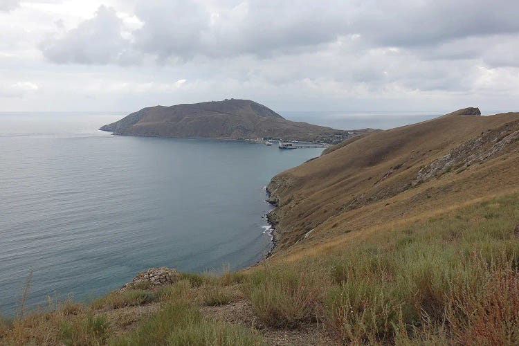 Hilly Landscape By The Sea VII