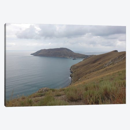 Hilly Landscape By The Sea VII Canvas Print #MII305} by Mike Kiev Canvas Art
